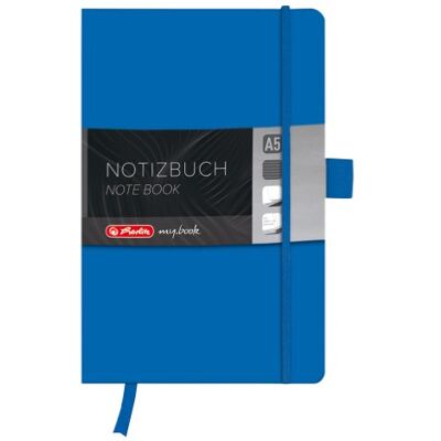 Herlitz 11368990 Notizbuch my.book Classic A5, 96 Blatt, liniert, blau Herlitz 11368990 Notizbuch my.book Classic A5, 96 Blatt, liniert, blau
