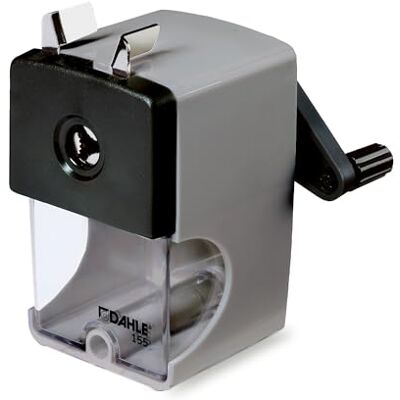 Dahle 00155-17496 Bleistiftspitzmaschine 155 mit Zwinge, 12 mm, smart grey Dahle 00155-17496 Bleistiftspitzmaschine 155 mit Zwinge, 12 mm, smart grey