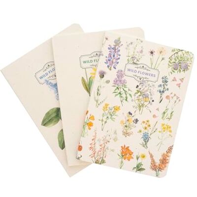 Grupo Erik Botanical Wild Flowers 3er Pack Notizbücher A6 Notizbuch klein A6-1 Notizbuch Liniert Dotted 1 Notizbuch Blanko Notizblock A6 Grupo Erik Botanical Wild Flowers 3er Pack Notizbücher A6 Notizbuch klein A6-1 Notizbuch Liniert Dotted 1 Notizbuch Blanko Notizblock A6
