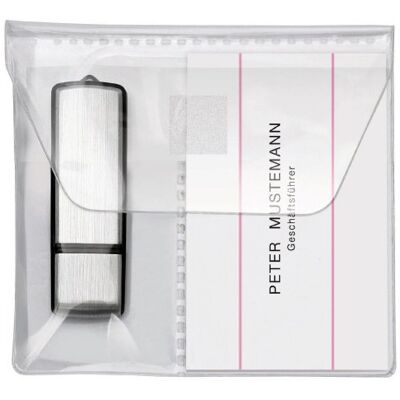 VELOFLEX 2256010 USB Stick-Hüllen USB-Stick-Tasche Visitenkartenhülle, PP, 10 x 10 cm, selbstklebend, glasklar, 5 Stück VELOFLEX 2256010 USB Stick-Hüllen USB-Stick-Tasche Visitenkartenhülle, PP, 10 x 10 cm, selbstklebend, glasklar, 5 Stück