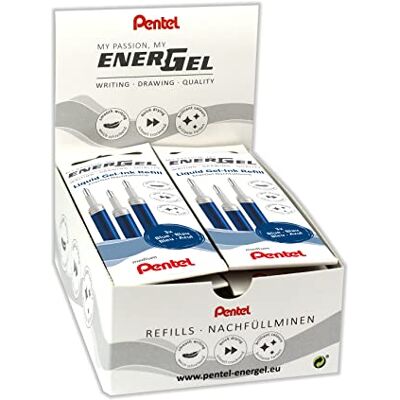 Pentel EnerGel LR7 Nachfüllmine für 0.7 mm Gelschreiber, blau (12 x 3 Stück) Pentel EnerGel LR7 Nachfüllmine für 0.7 mm Gelschreiber, blau (12 x 3 Stück)