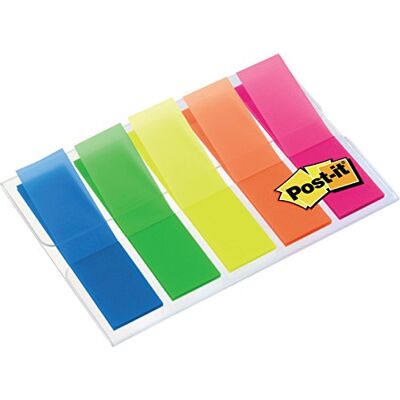 Post-it Index Haftstreifen, 100 Markierstreifen, Sortierte Farben Zum Markieren, Hervorheben und Farbcodieren Wichtiger Informationen Haftet Sicher, Beschreibbar, mit Einhand-Spender Post-it Index Haftstreifen, 100 Markierstreifen, Sortierte Farben Zum Markieren, Hervorheben und Farbcodieren Wichtiger Informationen Haftet Sicher, Beschreibbar, mit Einhand-Spender