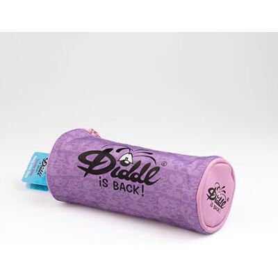 Diddl Federmäppchen – Lila und Rosa 20 x 8,5 cm – Federmäppchen rund mit Logo auf der Vorderseite und an den Seiten – Federmäppchen mit Reißverschluss, ideal für Stifte, Bleistifte und Diddl Federmäppchen – Lila und Rosa 20 x 8,5 cm – Federmäppchen rund mit Logo auf der Vorderseite und an den Seiten – Federmäppchen mit Reißverschluss, ideal für Stifte, Bleistifte und