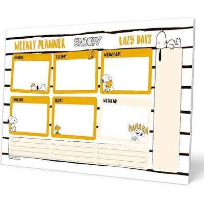 Grupo Erik Peanuts Snoopy Wochenplaner Block A4 Kalender Tischkalender Kalender Planer Tischplaner A4 Tischkalender ohne Datum Schreibtischunterlage Papier Grupo Erik Peanuts Snoopy Wochenplaner Block A4 Kalender Tischkalender Kalender Planer Tischplaner A4 Tischkalender ohne Datum Schreibtischunterlage Papier