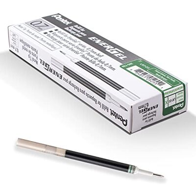 Pentel EnerGel LR7 Nachfüllmine für 0.7 mm Gelschreiber, waldgrün (12 Stück) Pentel EnerGel LR7 Nachfüllmine für 0.7 mm Gelschreiber, waldgrün (12 Stück)