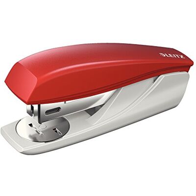 Leitz Kleines Büroheftgerät, Für 25 Blatt, Ergonomische Form, Inkl. Heftklammern, Rot, NeXXt-Serie, 55016025 Leitz Kleines Büroheftgerät, Für 25 Blatt, Ergonomische Form, Inkl. Heftklammern, Rot, NeXXt-Serie, 55016025