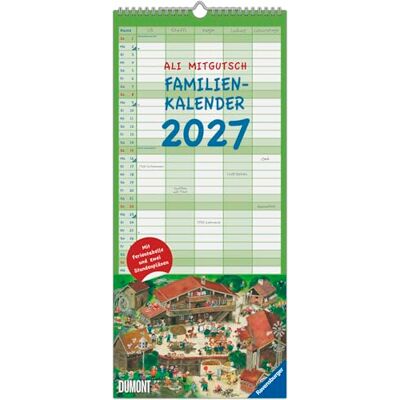 DUMONT Ali Mitgutsch 2027: Wandkalender 22x50 cm mit 5 Spalten, Schulferien, Jahresübersicht & Wimmelbildern des Kinderbuchklassikers, ideal für Familienorganisation DUMONT Ali Mitgutsch 2027: Wandkalender 22x50 cm mit 5 Spalten, Schulferien, Jahresübersicht & Wimmelbildern des Kinderbuchklassikers, ideal für Familienorganisation
