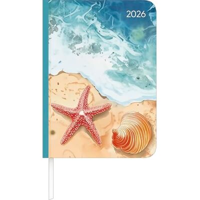 Alpha Lady Journal Beach 2026 – Taschenkalender A6 (10,7×15,2 cm) Weekly mit 192 Seiten, Habit-Tracker & Bucket List, stilvoller Terminplaner für unterwegs, 4-sprachiges Kalendarium Alpha Lady Journal Beach 2026 – Taschenkalender A6 (10,7×15,2 cm) Weekly mit 192 Seiten, Habit-Tracker & Bucket List, stilvoller Terminplaner für unterwegs, 4-sprachiges Kalendarium