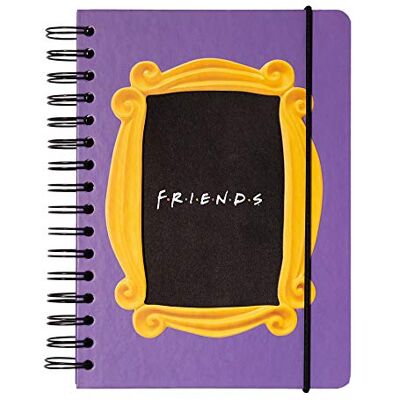 Grupo Erik Friends Notizbuch A5 Journal Tagebuch Merch Geschenke Reisetagebuch Dotted Bullet Journal Hardcover Ringbuch Mädchen und Jungen Einschulung Notizblock A5 14,8 × 21,0 cm Grupo Erik Friends Notizbuch A5 Journal Tagebuch Merch Geschenke Reisetagebuch Dotted Bullet Journal Hardcover Ringbuch Mädchen und Jungen Einschulung Notizblock A5 14,8 × 21,0 cm