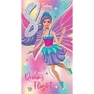 Danilo Promotions LTD Barbie 8 Jahre Geburtstagskarte Danilo Promotions LTD Barbie 8 Jahre Geburtstagskarte