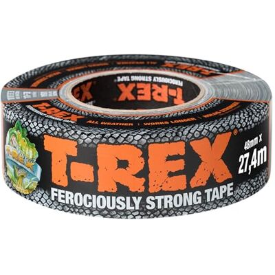 Rex Tape 821-00 Gewebeband – Extrem starkes Panzertape – Wasserdichtes Reparaturband für innen & außen – Klebeband zum Reparieren & Befestigen – 48mm x 27,4m Grau Rex Tape 821-00 Gewebeband – Extrem starkes Panzertape – Wasserdichtes Reparaturband für innen & außen – Klebeband zum Reparieren & Befestigen – 48mm x 27,4m Grau