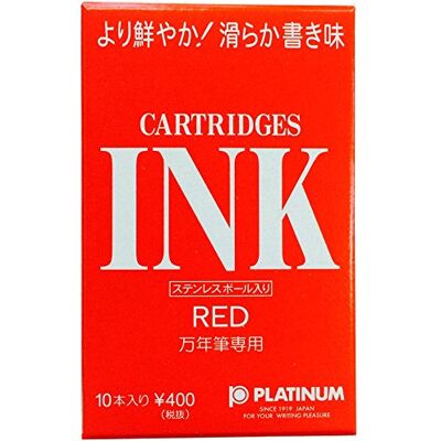 Platinum Ink Cartridges (Red) Rot Platinum Ink Cartridges (Red) Rot
