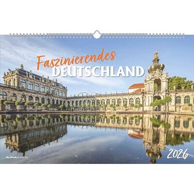 Alpha – Faszinierendes Deutschland 2026 – Bildkalender 49,5×33 cm, Wandkalender mit 12 Monatsmotiven, brillante Landschafts- & Städteaufnahmen, FSC-zertifiziert, für Deutschlandfans Alpha – Faszinierendes Deutschland 2026 – Bildkalender 49,5×33 cm, Wandkalender mit 12 Monatsmotiven, brillante Landschafts- & Städteaufnahmen, FSC-zertifiziert, für Deutschlandfans