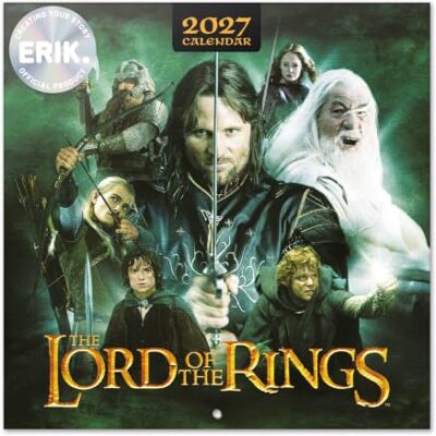 Grupo Erik Der Herr der Ringe Kalender 2027 Wandkalender Familienkalender Geschenke Familienplaner Jahresplaner Monatskalender 27 Planer Jahreskalender 2027 für 12 Monate 30 x 30 cm Fanartikel Grupo Erik Der Herr der Ringe Kalender 2027 Wandkalender Familienkalender Geschenke Familienplaner Jahresplaner Monatskalender 27 Planer Jahreskalender 2027 für 12 Monate 30 x 30 cm Fanartikel