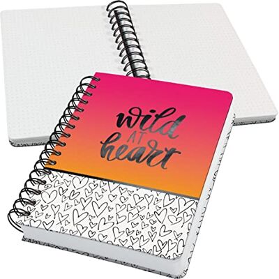 Sigel Spiralblock Jolie A5 dotted Bullet Journal Schwarz Orange 240 Seiten JN621, 120 g Papier, vegan, nachhaltiges Papier Sigel Spiralblock Jolie A5 dotted Bullet Journal Schwarz Orange 240 Seiten JN621, 120 g Papier, vegan, nachhaltiges Papier
