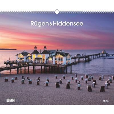 DUMONT Rügen & Hiddensee 2026 – Wandkalender 52 x 43 cm Naturfotografie, für Ostsee-Liebhaber & Reiselustige DUMONT Rügen & Hiddensee 2026 – Wandkalender 52 x 43 cm Naturfotografie, für Ostsee-Liebhaber & Reiselustige