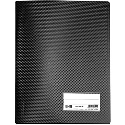VELOFLEX Sichtbuch Diamond DIN A4 mit 20 Klarsichthüllen Schwarz Mit 20 eingeschweißten PP-Hüllen, beschriftbarem Sichtfenster und Weichfolie für Dokumente im DIN A4-Format VELOFLEX Sichtbuch Diamond DIN A4 mit 20 Klarsichthüllen Schwarz Mit 20 eingeschweißten PP-Hüllen, beschriftbarem Sichtfenster und Weichfolie für Dokumente im DIN A4-Format