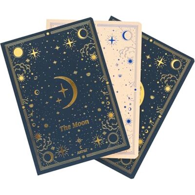 Grupo Erik Astral Notizbücher A5 3er Pack Notizbuch klein 1 Notizbuch Liniert, 1 Dotted und 1 Blanko Notizblock A5 Grupo Erik Astral Notizbücher A5 3er Pack Notizbuch klein 1 Notizbuch Liniert, 1 Dotted und 1 Blanko Notizblock A5