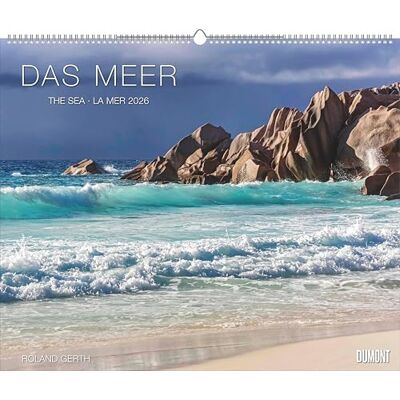 DUMONT Das Meer 2026 – Naturfotografie von Roland Gerth – Wandkalender Querformat 60 x 50 cm für Meeresliebhaber: THE SEA · LA MER 2025 DUMONT Das Meer 2026 – Naturfotografie von Roland Gerth – Wandkalender Querformat 60 x 50 cm für Meeresliebhaber: THE SEA · LA MER 2025