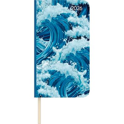 Alpha Lady Journal Slim Waves 2026 – Taschenkalender 16x9 cm– Weekly – eleganter Wochenplaner mit Notizseiten, Info- & Adressteil – 128 Seiten Alpha Lady Journal Slim Waves 2026 – Taschenkalender 16x9 cm– Weekly – eleganter Wochenplaner mit Notizseiten, Info- & Adressteil – 128 Seiten