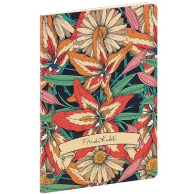 Clairefontaine 116212C Notizbuch / Heft Frida Kahlo, mit Fadenbindung, DIN A5 14,8x21 cm, 32 Blatt, liniert elfenbein 90g, Motiv sortiert, 1 Stück Clairefontaine 116212C Notizbuch / Heft Frida Kahlo, mit Fadenbindung, DIN A5 14,8x21 cm, 32 Blatt, liniert elfenbein 90g, Motiv sortiert, 1 Stück