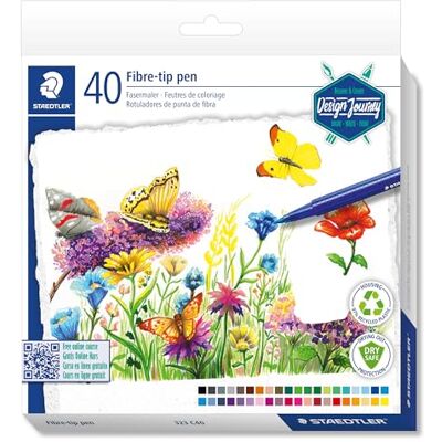 Staedtler Triplus color - Fasermaler 40er-Set Staedtler Triplus color - Fasermaler 40er-Set