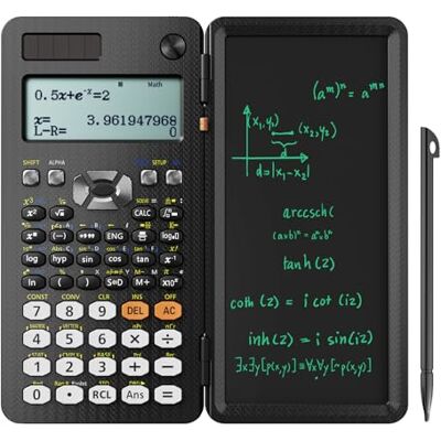 NEWYES Wissenschaftlicher Taschenrechner 417 Funktionen,Nachtschwarz 991ES Wiederaufladbarer Taschenrechner mit Notizblock, Typ-C Aufladung, Ideal für Gymnasiasten, Studenten & Ingenieure NEWYES Wissenschaftlicher Taschenrechner 417 Funktionen,Nachtschwarz 991ES Wiederaufladbarer Taschenrechner mit Notizblock, Typ-C Aufladung, Ideal für Gymnasiasten, Studenten & Ingenieure