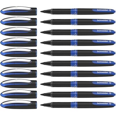 Schneider 183603 One Sign Tintenroller (dokumentenecht, Strichstärke 1 mm) blau, 10er Pack Schneider 183603 One Sign Tintenroller (dokumentenecht, Strichstärke 1 mm) blau, 10er Pack