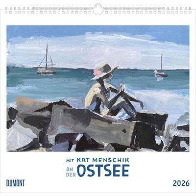 DUMONT Mit Kat Menschik an der Ostsee 2026 – Kunstkalender 38 x 36 cm mit Malerei & Landschaftsbildern – Wandkalender mit Spiralbindung DUMONT Mit Kat Menschik an der Ostsee 2026 – Kunstkalender 38 x 36 cm mit Malerei & Landschaftsbildern – Wandkalender mit Spiralbindung