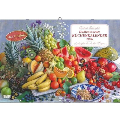 DUMONT S s neuer Küchenkalender 2026 – Broschürenkalender 42 x 29 cm – Mit Rezepten, Gedichten & Food-Fotografie für die Küche: Liebe geht durch den Magen DUMONT S s neuer Küchenkalender 2026 – Broschürenkalender 42 x 29 cm – Mit Rezepten, Gedichten & Food-Fotografie für die Küche: Liebe geht durch den Magen