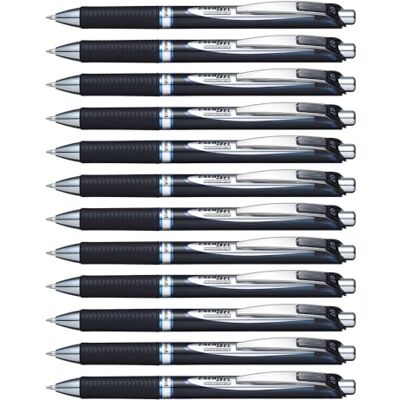 Pentel BLP77-CX EnerGel Xm Document mit Druckmechanik, dokumentenecht und alterungsbeständig,12 Stück, blau Pentel BLP77-CX EnerGel Xm Document mit Druckmechanik, dokumentenecht und alterungsbeständig,12 Stück, blau