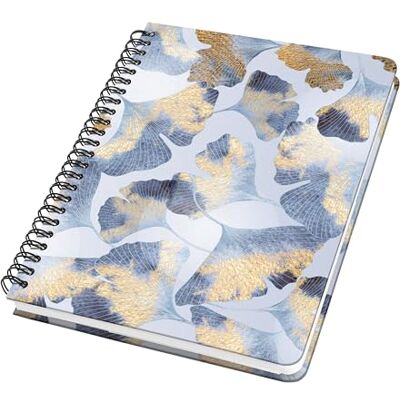Sigel Spiralblock Jolie A5 dotted Bullet Journal Blau Gold 120 Seiten JN626, 100 g Papier, vegan, nachhaltiges Papier Sigel Spiralblock Jolie A5 dotted Bullet Journal Blau Gold 120 Seiten JN626, 100 g Papier, vegan, nachhaltiges Papier
