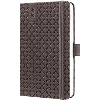 Sigel J6122 Wochenkalender 2026 A6 braun, Hardcover, Gummiband, Stiftschlaufe, Einstecktasche, 174 Seiten, vegan, Buchkalender, Terminplaner Taschenkalender Jolie Sigel J6122 Wochenkalender 2026 A6 braun, Hardcover, Gummiband, Stiftschlaufe, Einstecktasche, 174 Seiten, vegan, Buchkalender, Terminplaner Taschenkalender Jolie