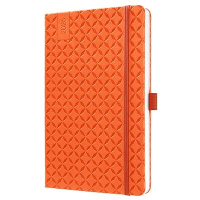 Sigel J6119 Wochenkalender 2026 A5 orange, Hardcover, Gummiband, Stiftschlaufe, Einstecktasche, 174 Seiten, vegan, Buchkalender, Terminplaner Taschenkalender Jolie Sigel J6119 Wochenkalender 2026 A5 orange, Hardcover, Gummiband, Stiftschlaufe, Einstecktasche, 174 Seiten, vegan, Buchkalender, Terminplaner Taschenkalender Jolie