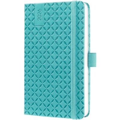 Sigel J6102 Wochenkalender 2026 A6, petrol, Hardcover, Gummiband, Stiftschlaufe, Einstecktasche, 174 Seiten, vegan, aus nachhaltigem Papier, Terminplaner Taschenkalender Jolie Sigel J6102 Wochenkalender 2026 A6, petrol, Hardcover, Gummiband, Stiftschlaufe, Einstecktasche, 174 Seiten, vegan, aus nachhaltigem Papier, Terminplaner Taschenkalender Jolie