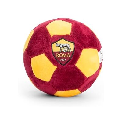 AS Roma Chaps Merchandising GmbH ASR-PSB-23, Unisex-Kind Ball, Giallo e Rosso, Standard - AS Roma Chaps Merchandising GmbH ASR-PSB-23, Unisex-Kind Ball, Giallo e Rosso, Standard -