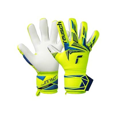Reusch Torwarthandschuhe Kinder Jugendliche starker Grip, Flexible Passform & Komfort atmungsaktiv für Training & Spiel Naturrasen & Kunstrasen Größe 4-8 Attrakt Freegel Advance Junior Reusch Torwarthandschuhe Kinder Jugendliche starker Grip, Flexible Passform & Komfort atmungsaktiv für Training & Spiel Naturrasen & Kunstrasen Größe 4-8 Attrakt Freegel Advance Junior