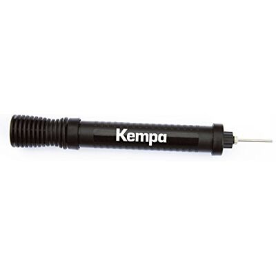 Kempa Kompakte Zwei-Wege-Ballpumpe für Handball, Fußball, Basketball etc., Luftpumpe mit Dual Action, Doppelhub-Pumpe, inkl. Ventil-Nadel, 200180001, Schwarz Kempa Kompakte Zwei-Wege-Ballpumpe für Handball, Fußball, Basketball etc., Luftpumpe mit Dual Action, Doppelhub-Pumpe, inkl. Ventil-Nadel, 200180001, Schwarz