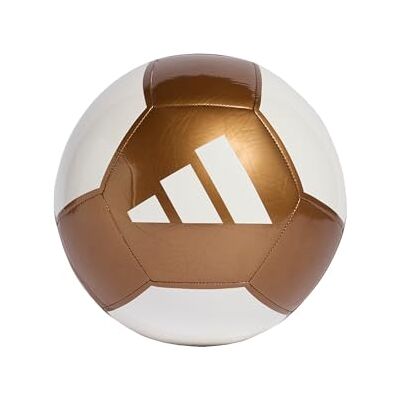 Adidas Unisex Epp Club Ball Recreation Ball, Tactile Gold met./White, 5 Adidas Unisex Epp Club Ball Recreation Ball, Tactile Gold met./White, 5