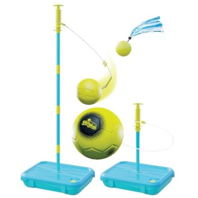 Swingball Set, DREI in einem Multiplay-Set, Erster , Fußball und Tailball Swingball Set, DREI in einem Multiplay-Set, Erster , Fußball und Tailball