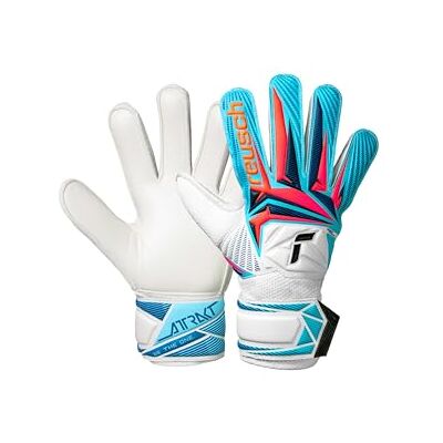 Reusch Torwarthandschuhe Kinder Jugendliche robuster Grip & stabile Passform für Training & Spiel Kunstrasen, Naturrasen & Hartplatz für Nachwuchs-Torhüter Größe 4-8 Attrakt Solid Junior Reusch Torwarthandschuhe Kinder Jugendliche robuster Grip & stabile Passform für Training & Spiel Kunstrasen, Naturrasen & Hartplatz für Nachwuchs-Torhüter Größe 4-8 Attrakt Solid Junior