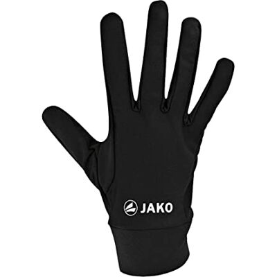 JAKO Unisex Feldspielerhandschuhe Funktion, Schwarz, 4 JAKO Unisex Feldspielerhandschuhe Funktion, Schwarz, 4