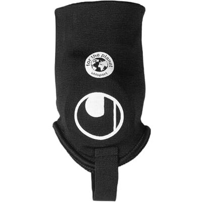 uhlsport Knöchelbandage Knöchelschutz für Fußball, Sprunggelenkbandage für Schutz vor Verletzungen, Lieferumfang: 1x Paar, Schwarz uhlsport Knöchelbandage Knöchelschutz für Fußball, Sprunggelenkbandage für Schutz vor Verletzungen, Lieferumfang: 1x Paar, Schwarz