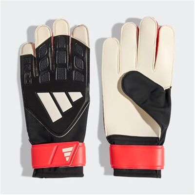 Adidas Unisex Predator Goalkeeper Glove Training Gloves, Black/Black/Lucid red, 7 Adidas Unisex Predator Goalkeeper Glove Training Gloves, Black/Black/Lucid red, 7