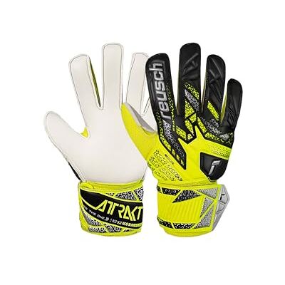 Reusch Torwarthandschuhe Kinder Jugendliche robuster Grip & optimale Passform für Training & Spiel Kunstrasen, Naturrasen & Hartplatz für Nachwuchs-Torhüter Größe 3-8 Attrakt Solid Junior Reusch Torwarthandschuhe Kinder Jugendliche robuster Grip & optimale Passform für Training & Spiel Kunstrasen, Naturrasen & Hartplatz für Nachwuchs-Torhüter Größe 3-8 Attrakt Solid Junior