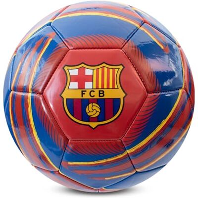 Hy-Pro offiziell lizenzierter FC Barcelona Cyclone Fußball Größe 5, Barça, Training, Match, Merchandise, Sammlerstück für Kinder und Erwachsene Hy-Pro offiziell lizenzierter FC Barcelona Cyclone Fußball Größe 5, Barça, Training, Match, Merchandise, Sammlerstück für Kinder und Erwachsene
