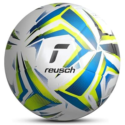 Reusch Trainingsball robuster Fußball für Training, Schule und Freizeit besondere Haltbarkeit Wetterfest & Abriebfest Präzise Flugbahn und Kontrolle Attrakt Silver Reusch Trainingsball robuster Fußball für Training, Schule und Freizeit besondere Haltbarkeit Wetterfest & Abriebfest Präzise Flugbahn und Kontrolle Attrakt Silver