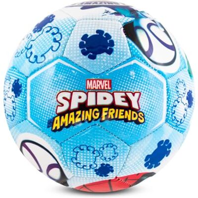 Hy-Pro Offiziell Lizenzierter Spidey und Seine Super-Freunde Mini Fußball Größe 3 Marvel Superhelden-Design Trainingsball für Draußen & Garten Fußball klein Hy-Pro Offiziell Lizenzierter Spidey und Seine Super-Freunde Mini Fußball Größe 3 Marvel Superhelden-Design Trainingsball für Draußen & Garten Fußball klein
