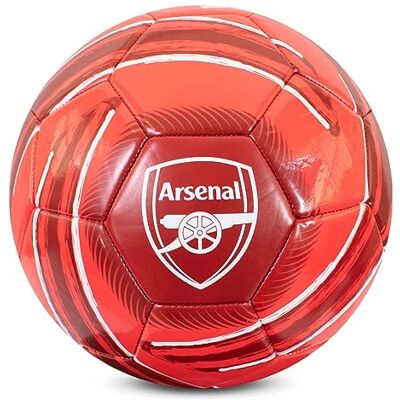 Hy-Pro Offiziell lizenzierter Arsenal F.C. Cyclone Fußball, Größe 5, Schütze, Training, Match, Merchandise, Sammlerstück für Kinder und Erwachsene, Rot Hy-Pro Offiziell lizenzierter Arsenal F.C. Cyclone Fußball, Größe 5, Schütze, Training, Match, Merchandise, Sammlerstück für Kinder und Erwachsene, Rot