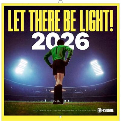 N NEUMANNVERLAGE 11FREUNDE Let There Be Light! Fußball-Wandkalender – Broschürenkalender 30 x 30 cm (geöffnet 30 x 60 cm) – ikonische Stadion-Fotografie für Fußballfans N NEUMANNVERLAGE 11FREUNDE Let There Be Light! Fußball-Wandkalender – Broschürenkalender 30 x 30 cm (geöffnet 30 x 60 cm) – ikonische Stadion-Fotografie für Fußballfans